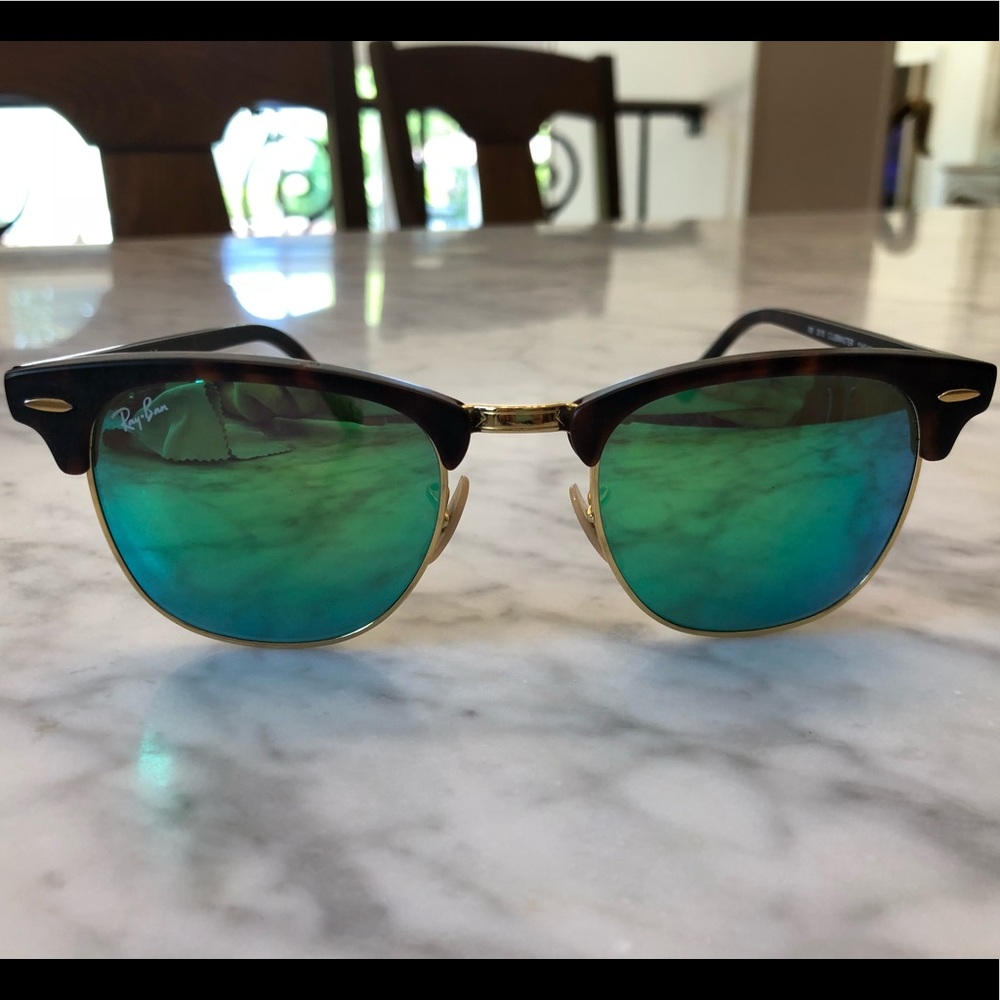 Rayban clubmaster 3016 green